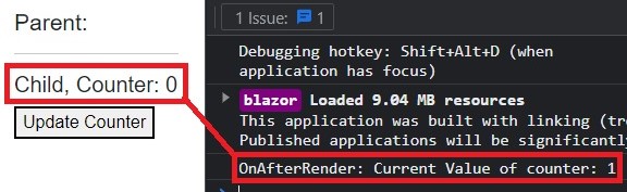 Parent child counter-0